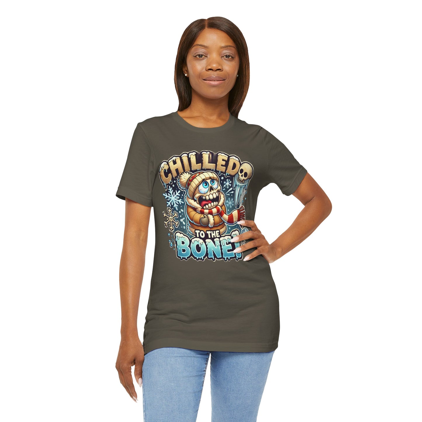 Chilled To The Bone Unisex Jersey Short Sleeve Tee