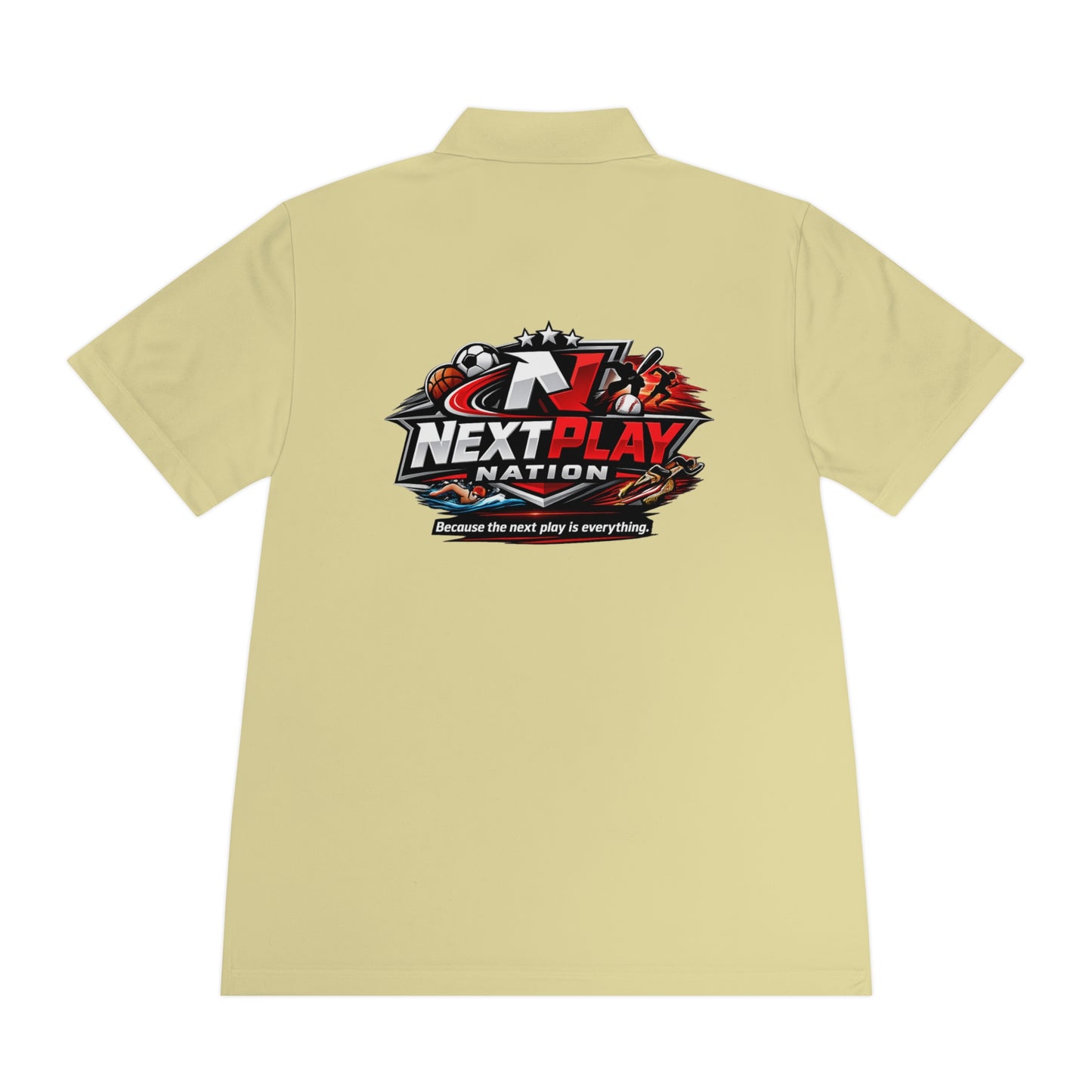 NextPlay Nation Men's Sport Polo Shirt