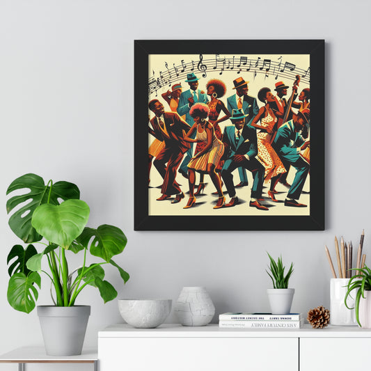 How Low Can U Go -  Unique Wall Art - Framed Vertical Poster