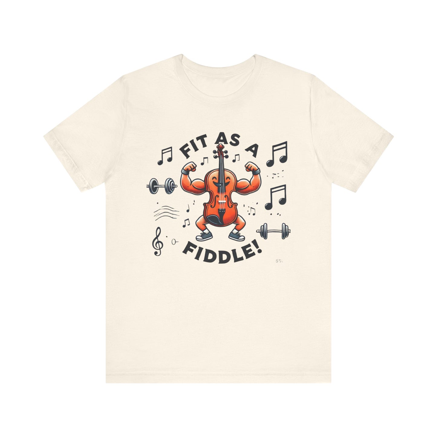 Fit As A Fiddle Unisex Jersey Short Sleeve Tee