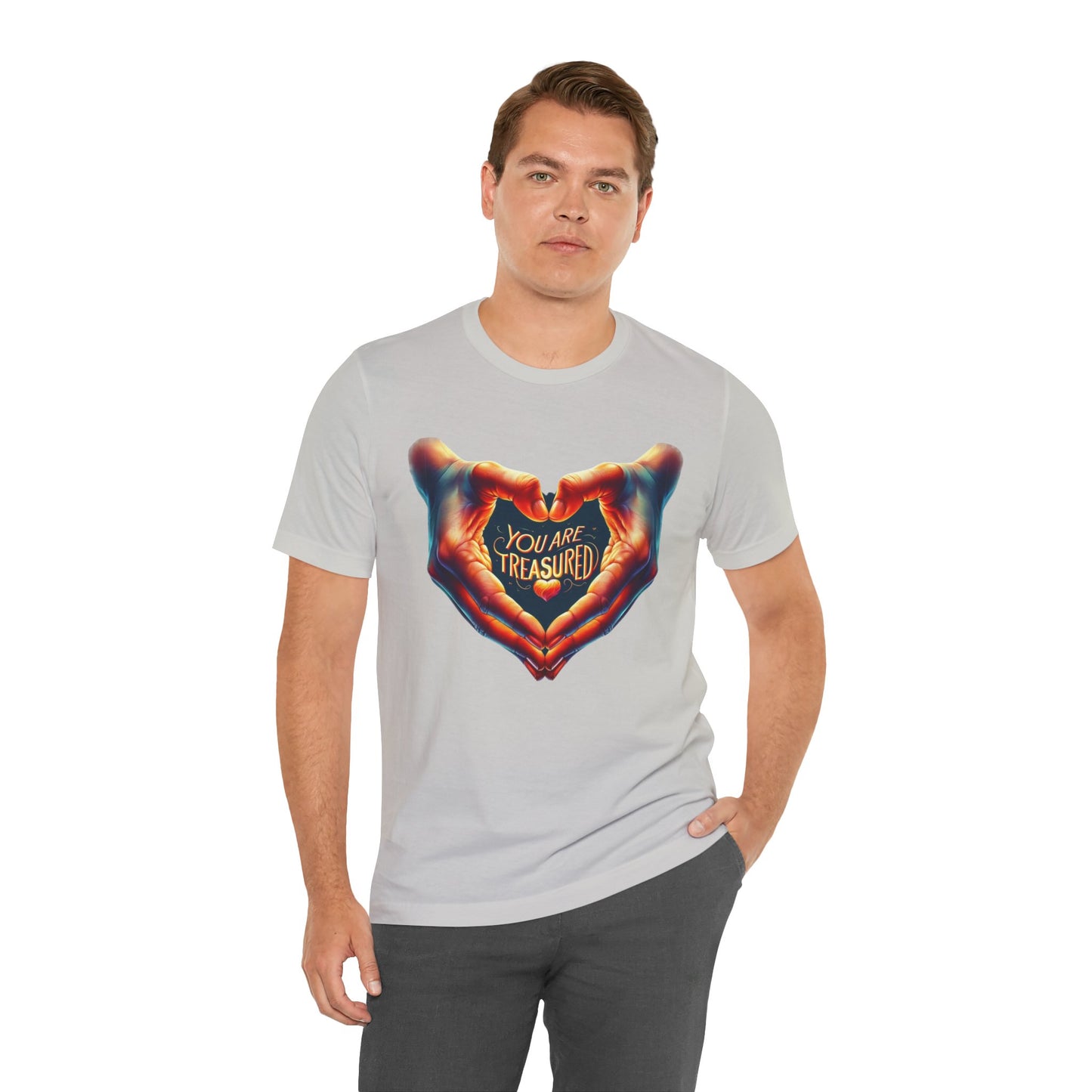 You Are Treasured - Both Sides Printed - Short Sleeve Tee