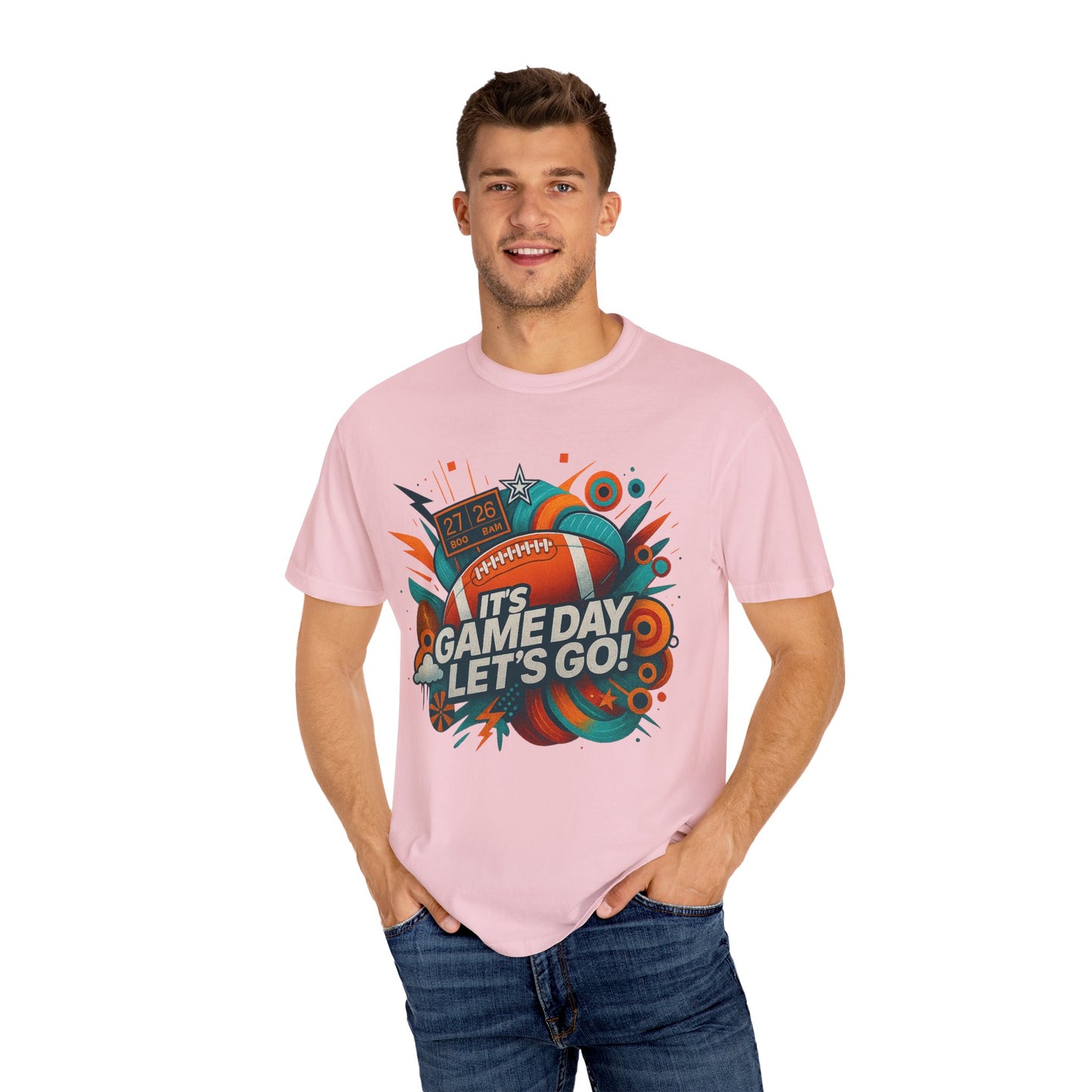 IT'S GAME DAY -  Unisex Garment-Dyed T-shirt