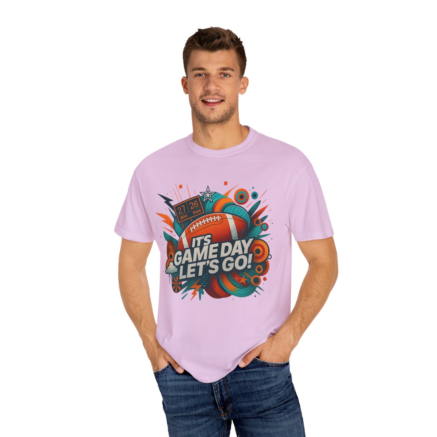 IT'S GAME DAY -  Unisex Garment-Dyed T-shirt