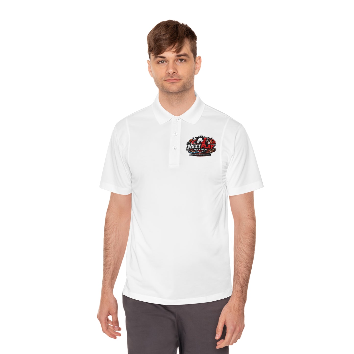NextPlay Nation Men's Sport Polo Shirt