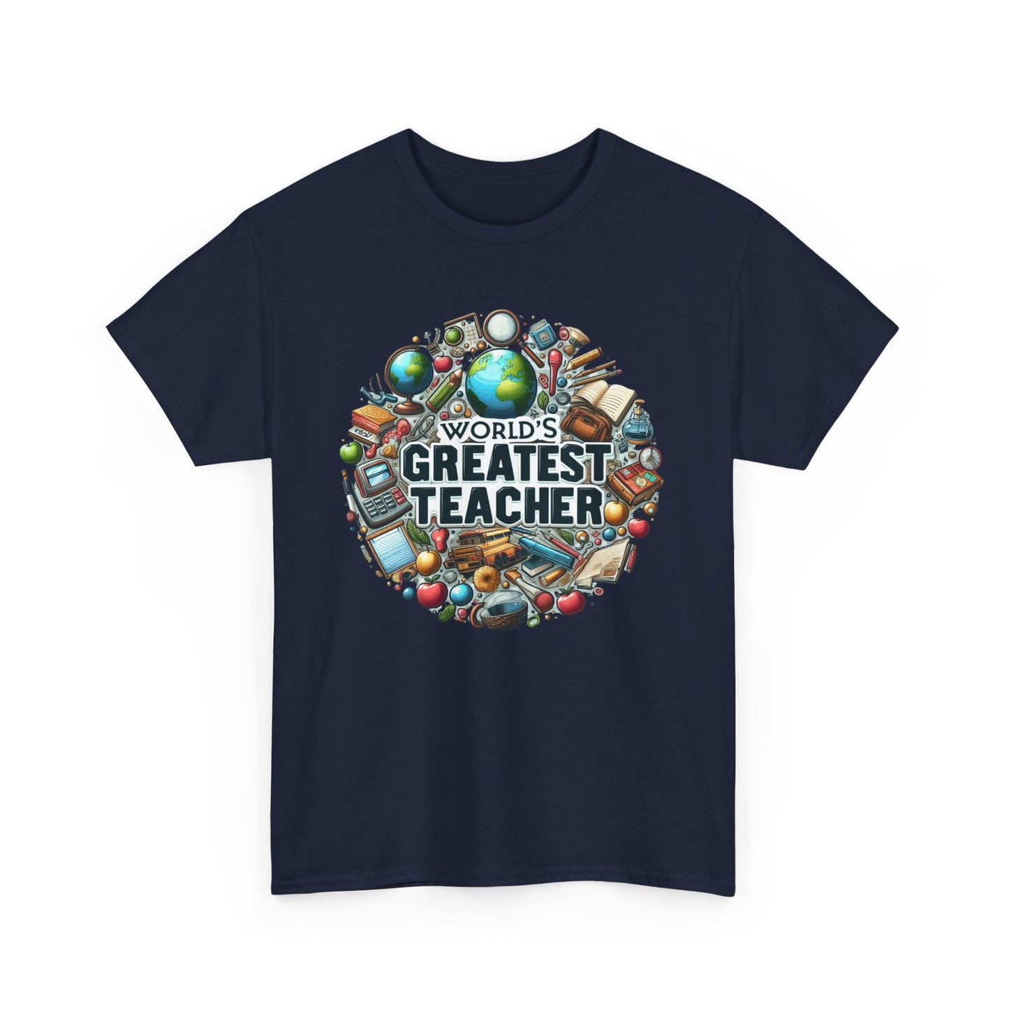 World's Greatest Teacher - Unisex Heavy Cotton Tee (G3)