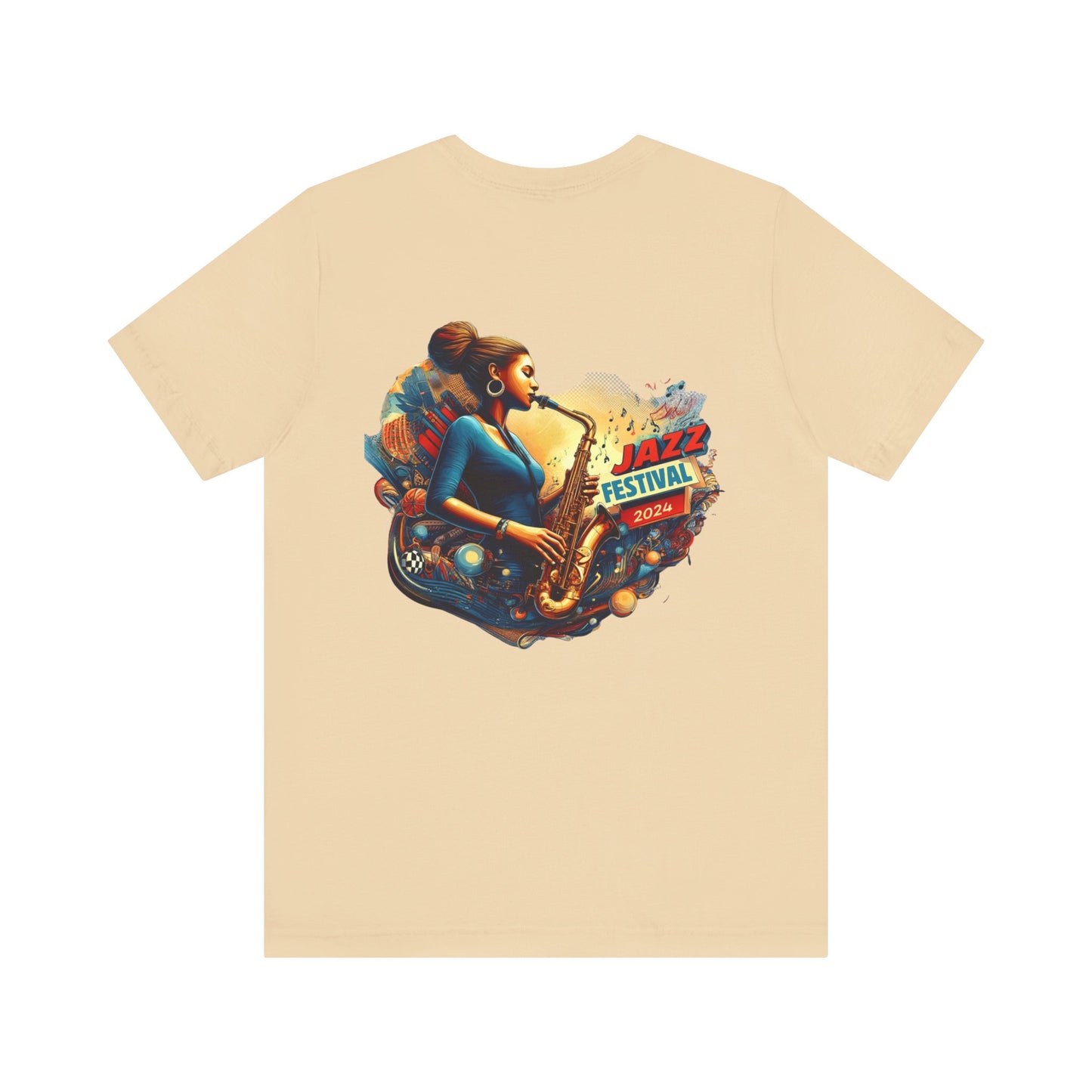 Jazz Festival 2024 - Short Sleeve Tee - Both Sides Printed