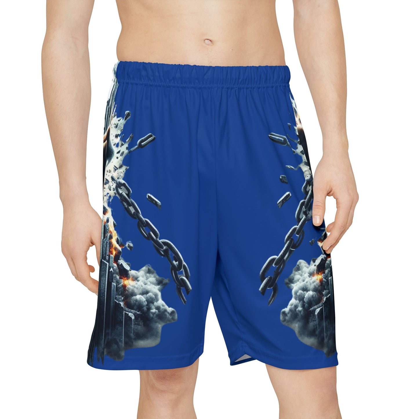 UNSTOPPABLE Men’s Sports Shorts - Dark Blue