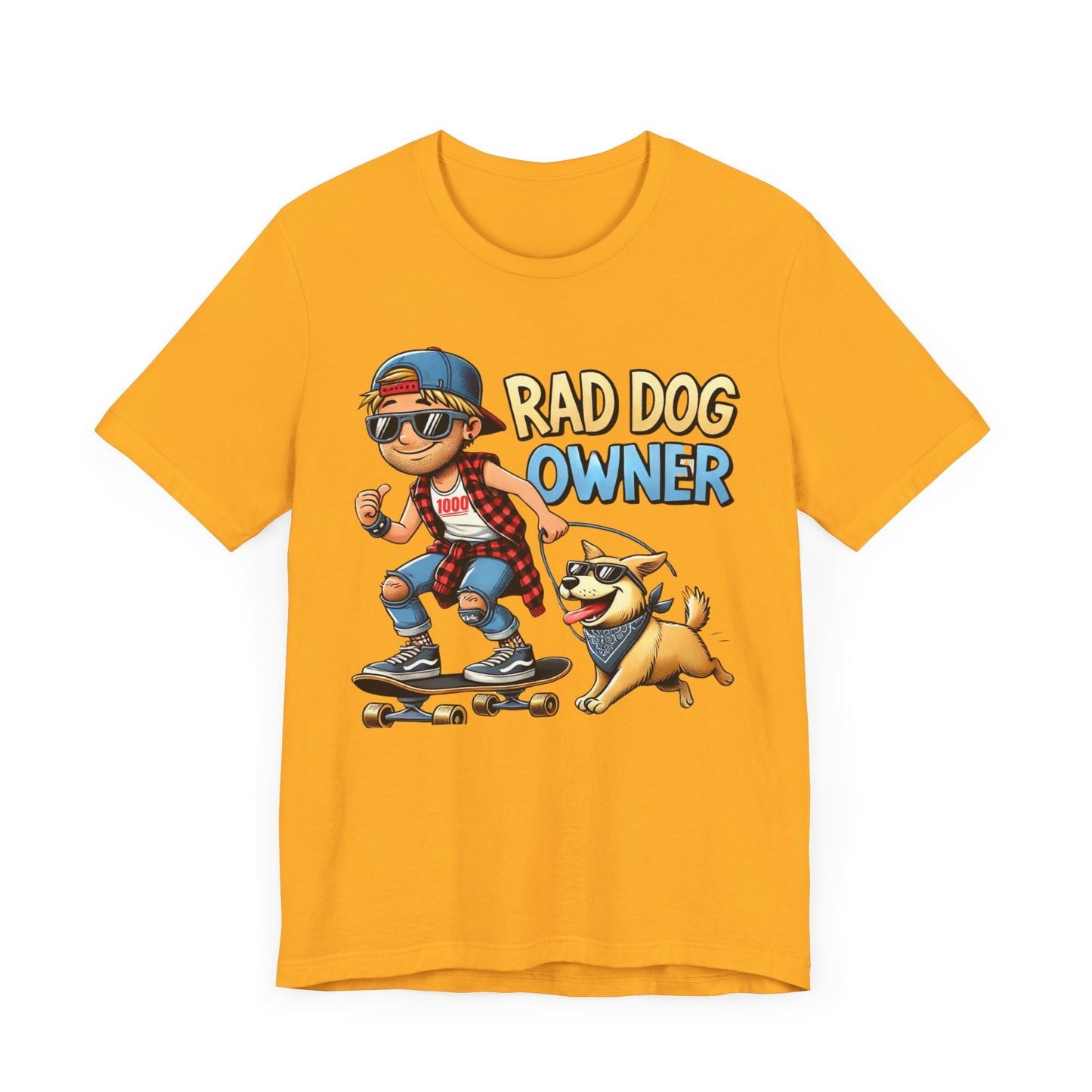 Rad Dog Owner Unisex Jersey Short Sleeve Tee