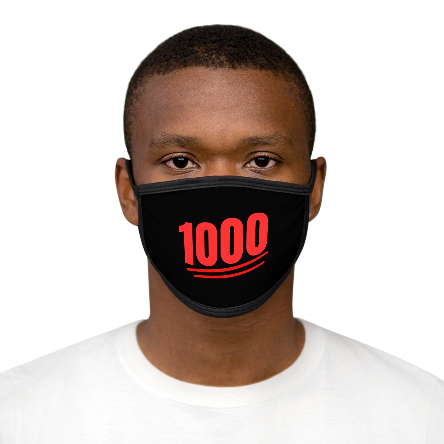 1000% Confirmation Mixed-Fabric Face Mask