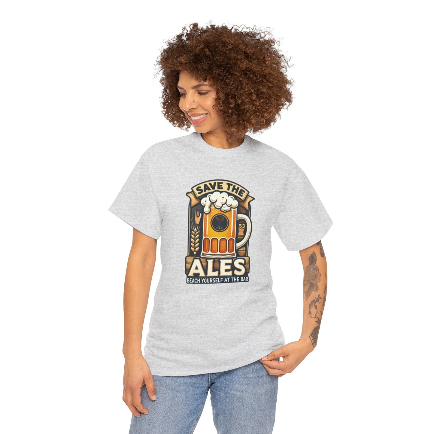 Save The Ales Unisex Heavy Cotton Tee