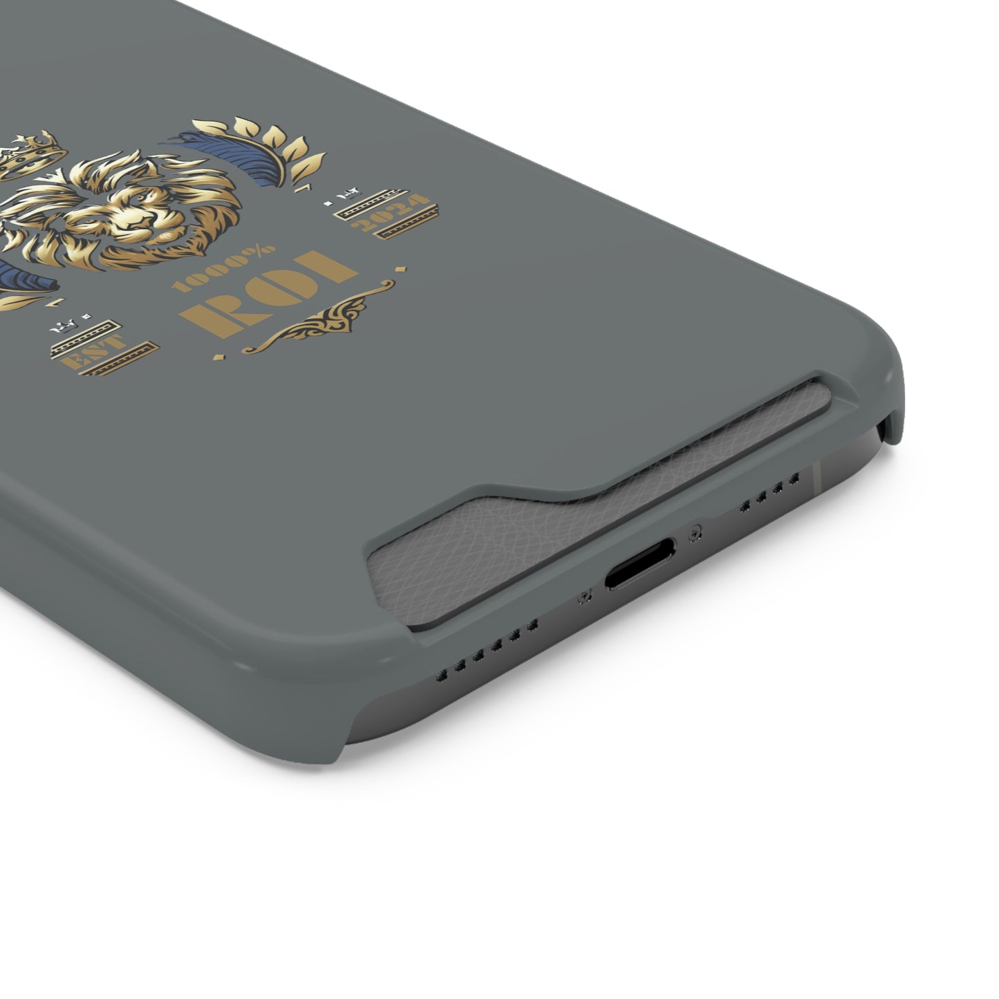 1000%ROI Phone Case With Card Holder (Compatible with iPhone 13, and Samsung Galaxy S21, S22 models)