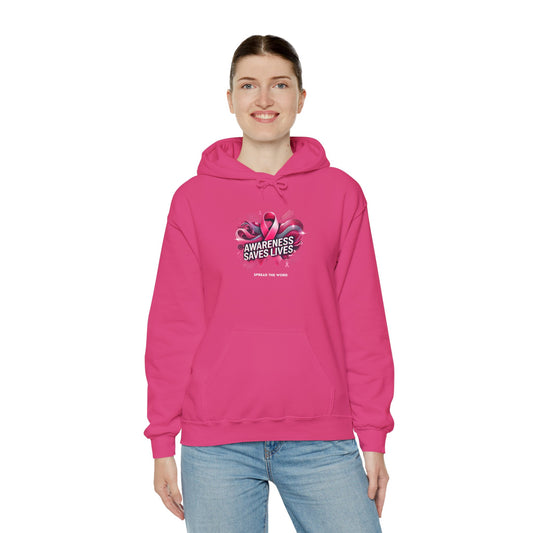 Breast Cancer Awareness Unisex Heavy Blend™ Hooded Sweatshirt