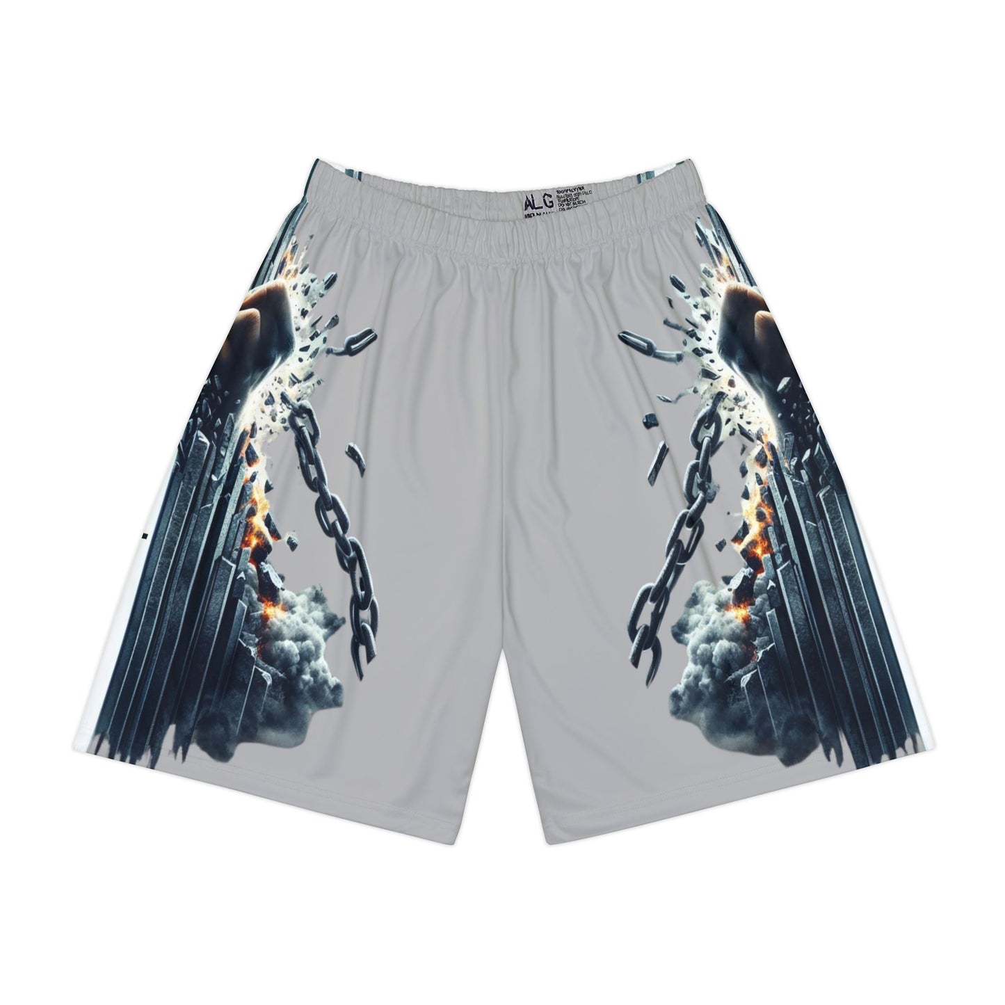 CRUSH IT! - Men’s Sports Shorts - Light Grey