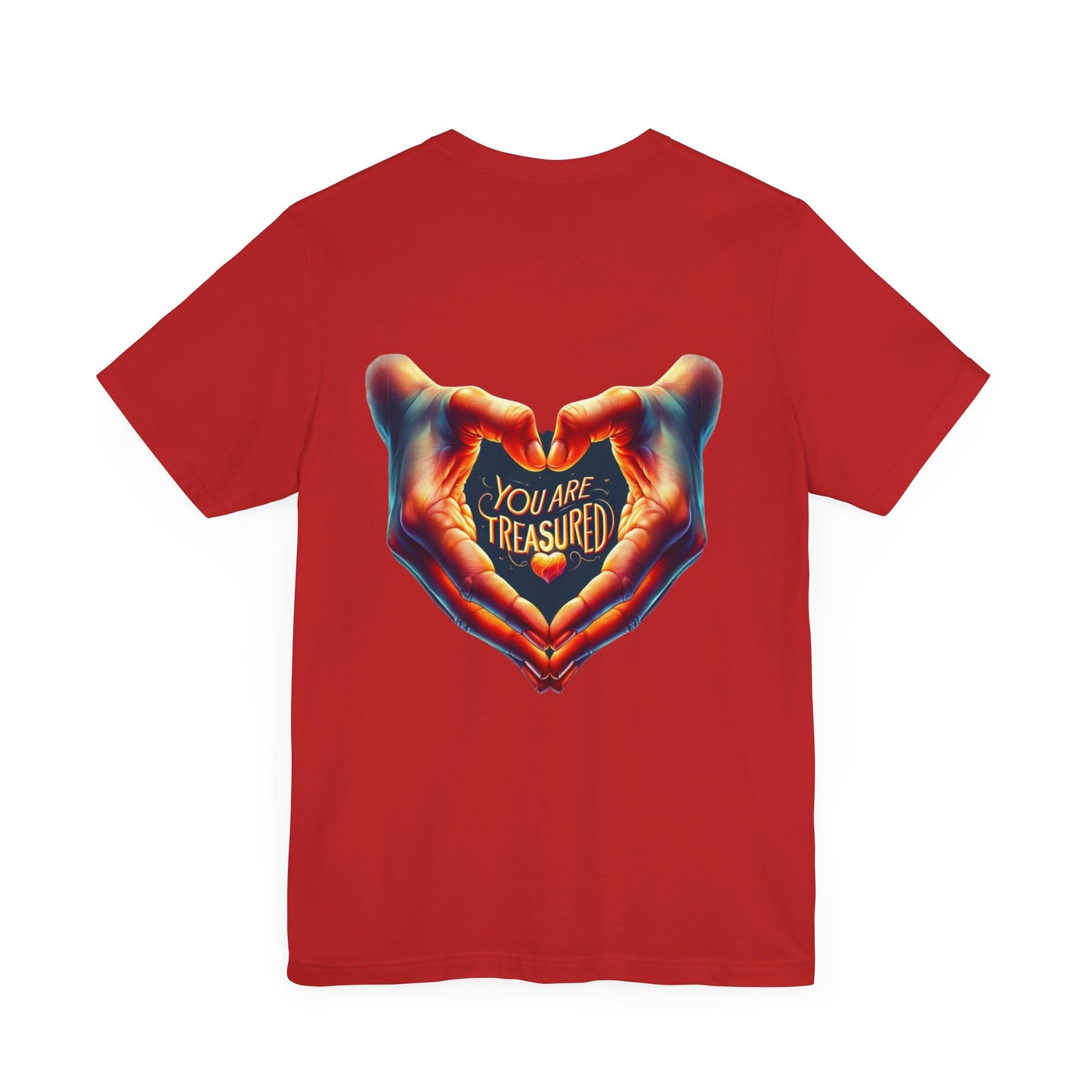 You Are Treasured - Both Sides Printed - Short Sleeve Tee