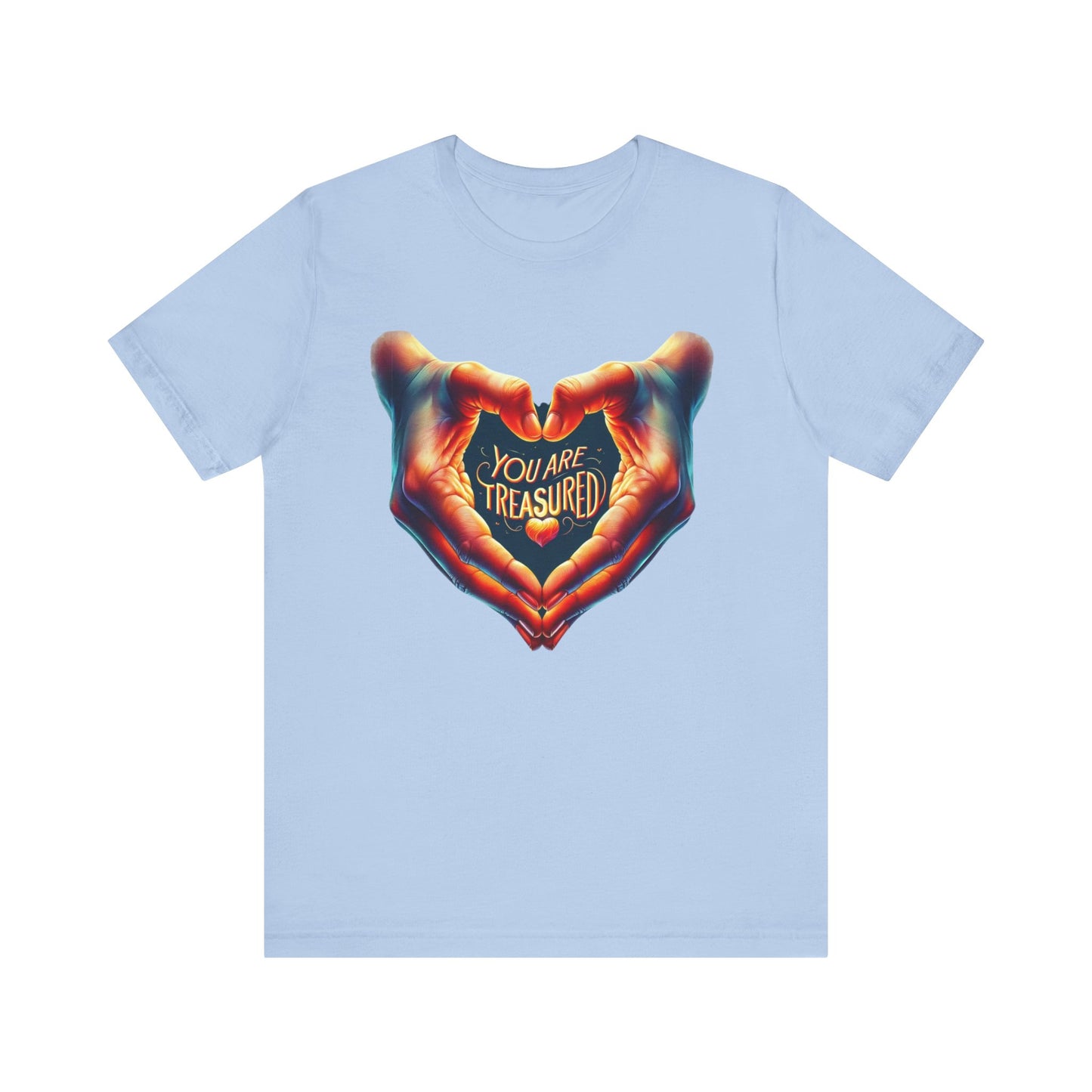 You Are Treasured - Both Sides Printed - Short Sleeve Tee