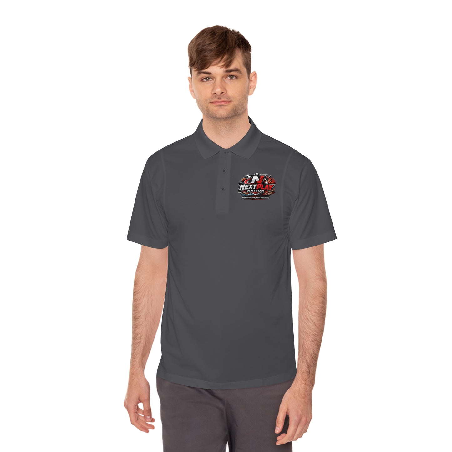 NextPlay Nation Men's Sport Polo Shirt