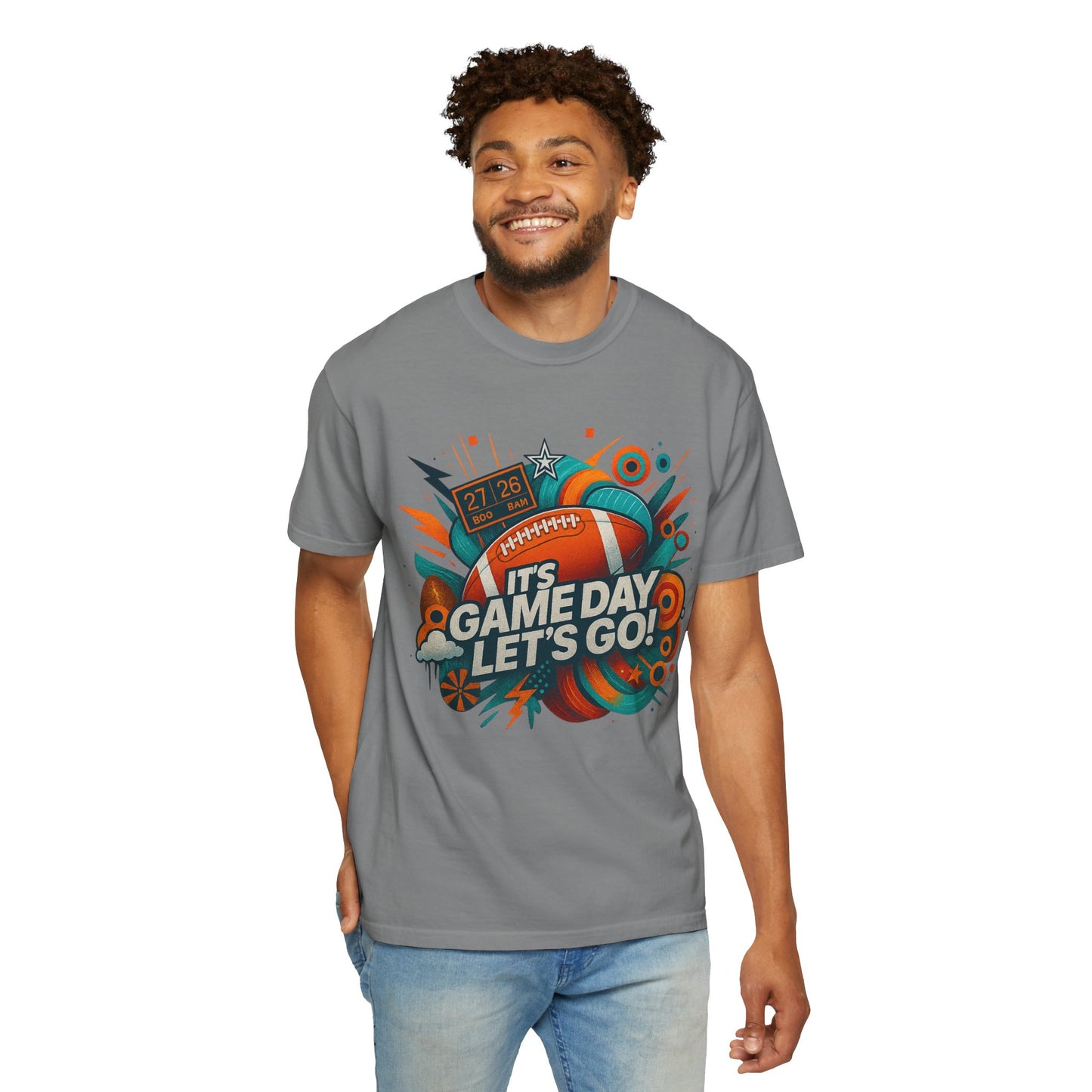 IT'S GAME DAY -  Unisex Garment-Dyed T-shirt