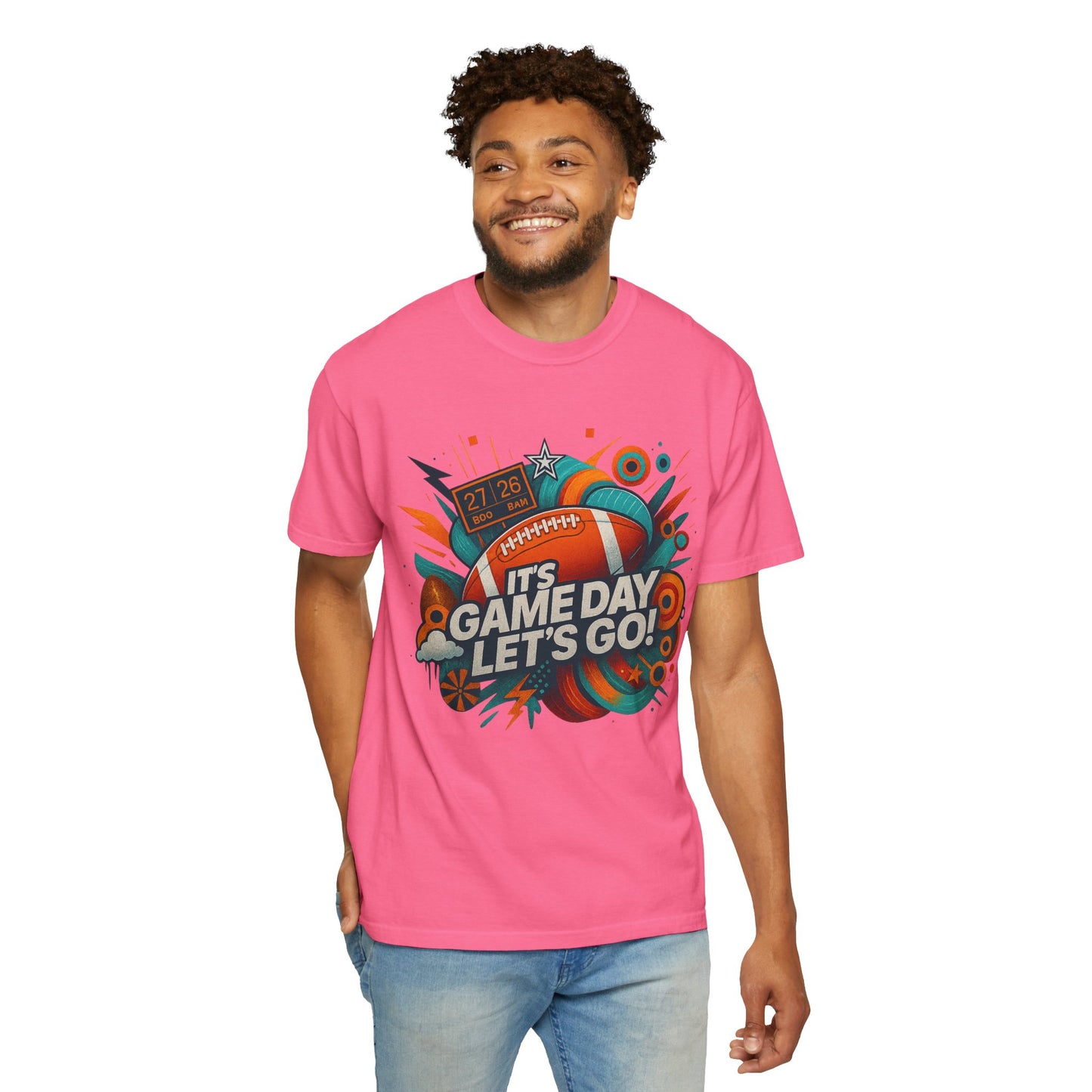 IT'S GAME DAY -  Unisex Garment-Dyed T-shirt