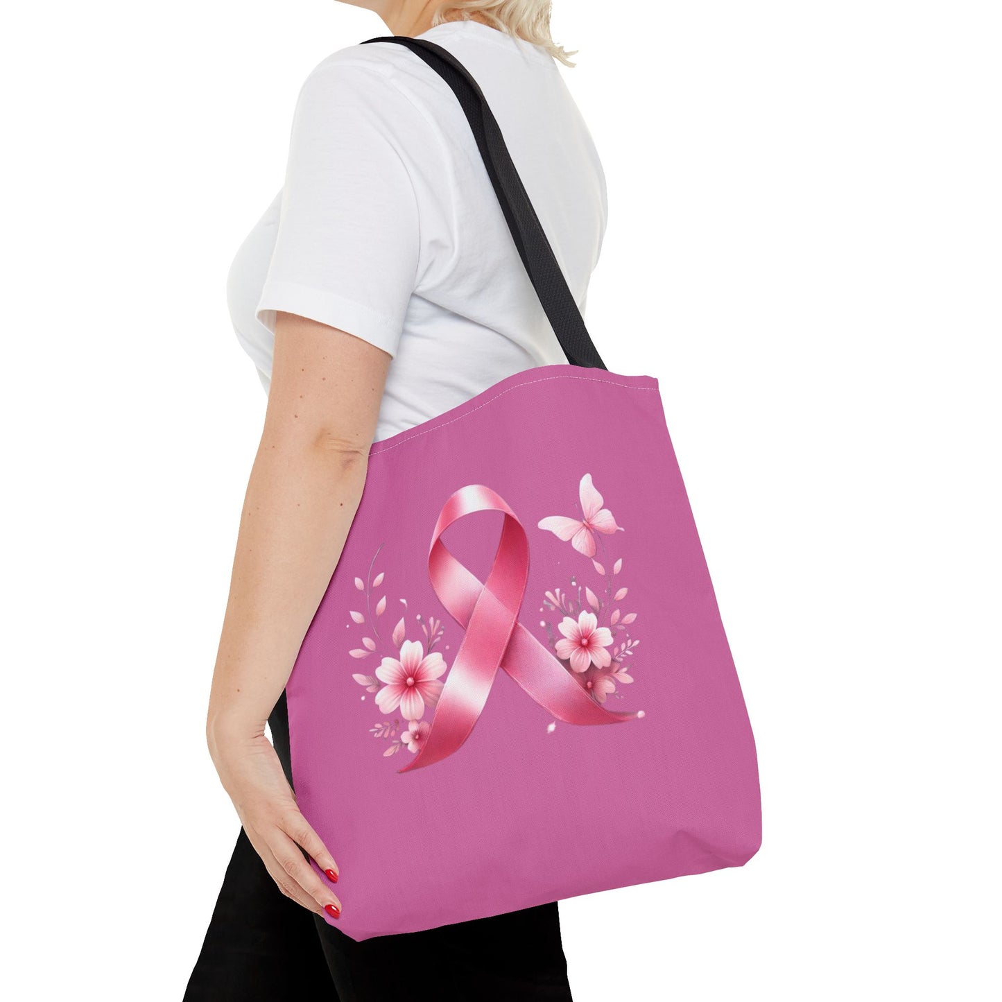 Awareness Saves Lives...Breast Cancer Awareness Tote Bag