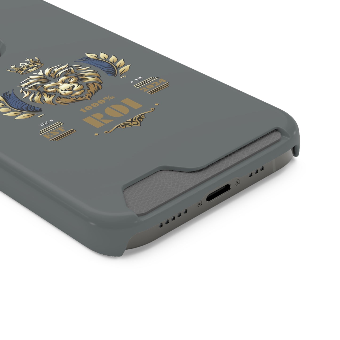 1000%ROI Phone Case With Card Holder (Compatible with iPhone 13, and Samsung Galaxy S21, S22 models)