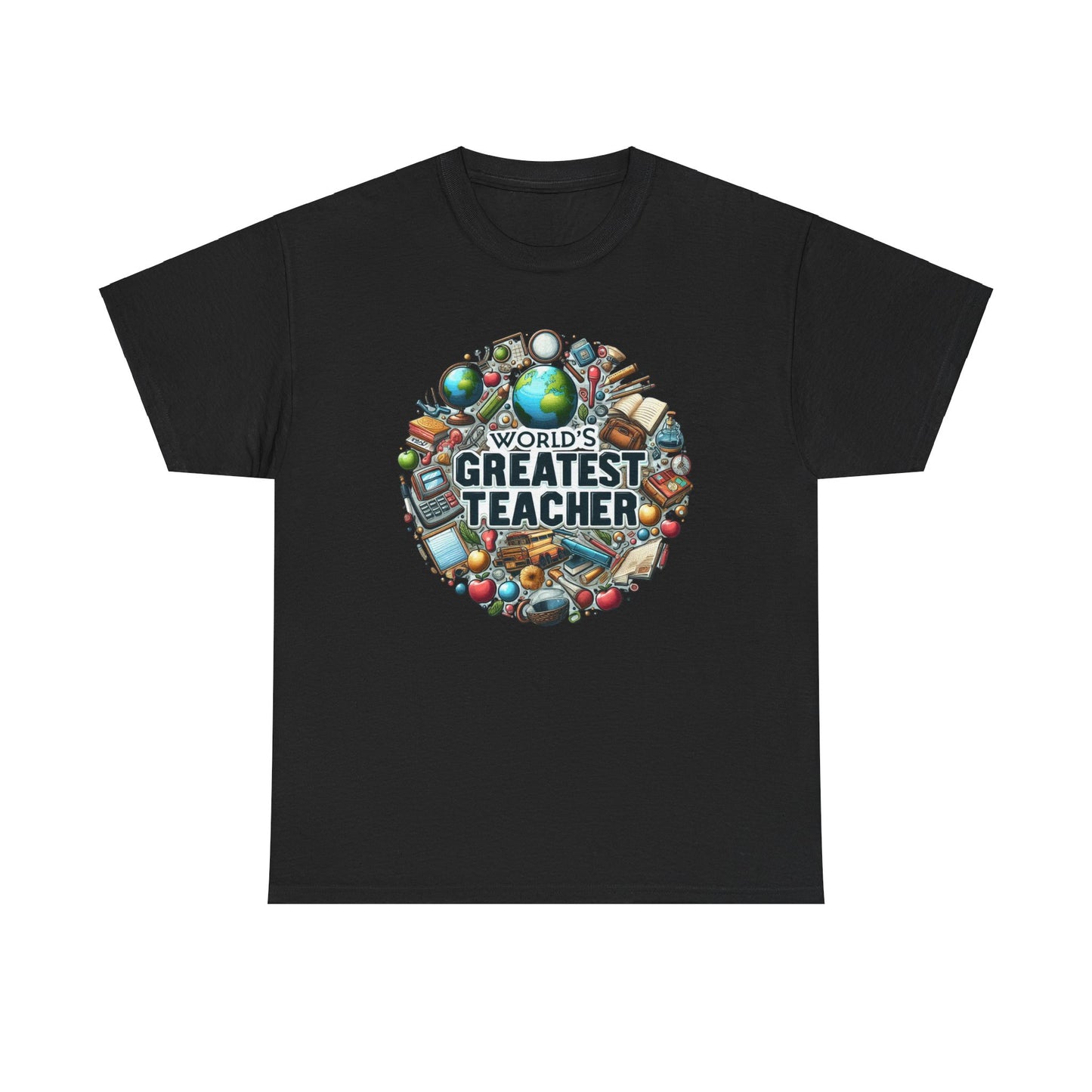 World's Greatest Teacher - Unisex Heavy Cotton Tee (G3)