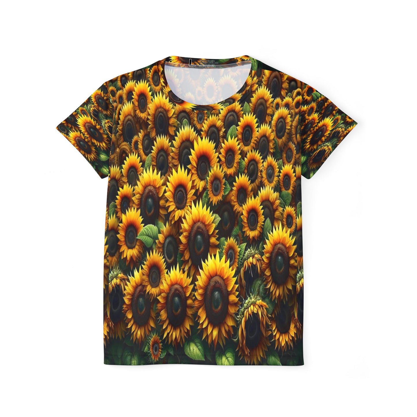 Sunflower Field Women's Sports Jersey
