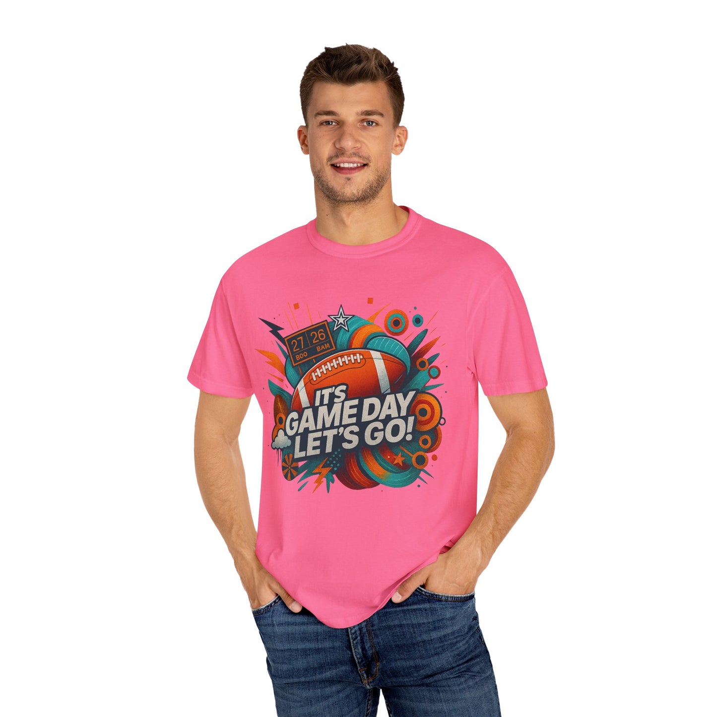 IT'S GAME DAY -  Unisex Garment-Dyed T-shirt