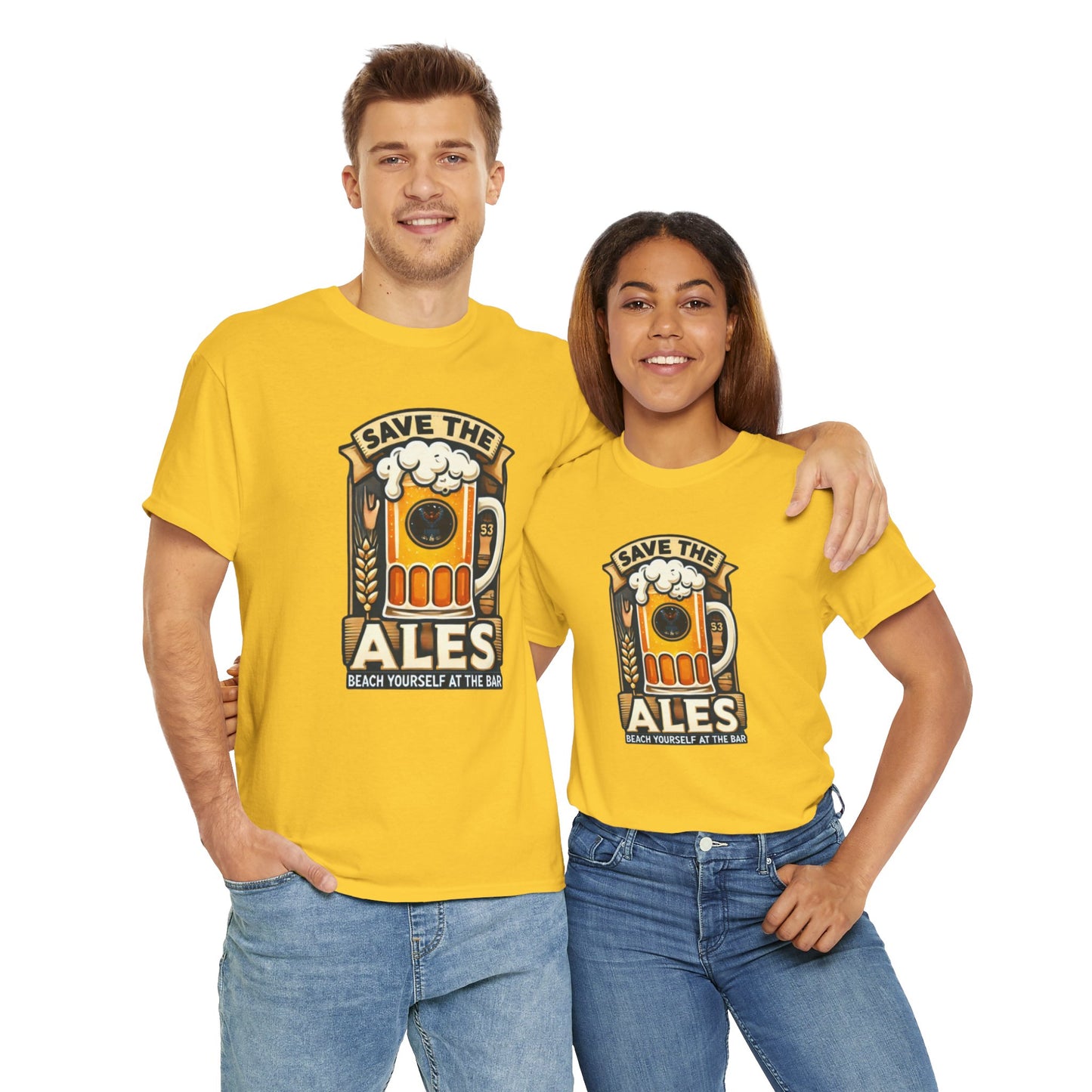 Save The Ales Unisex Heavy Cotton Tee