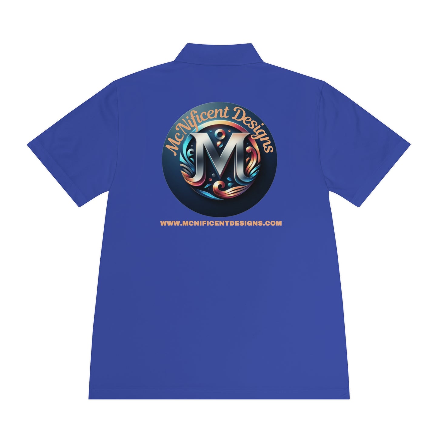 McNificent Designs Men's Sport Polo Shirt