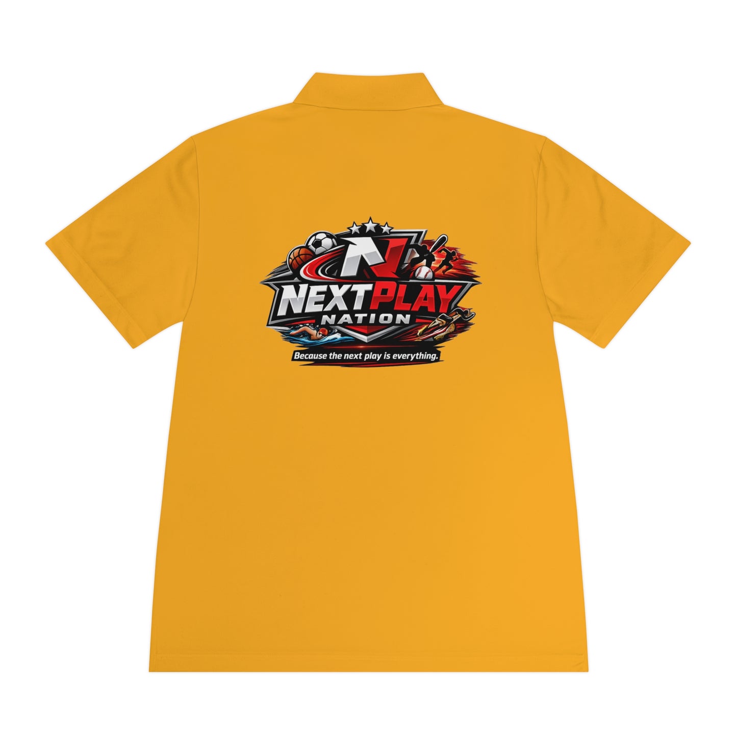 NextPlay Nation Men's Sport Polo Shirt