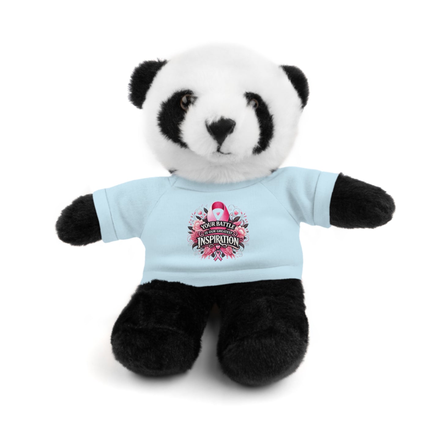 Breast Cancer Awareness Stuffed Animals with Tee