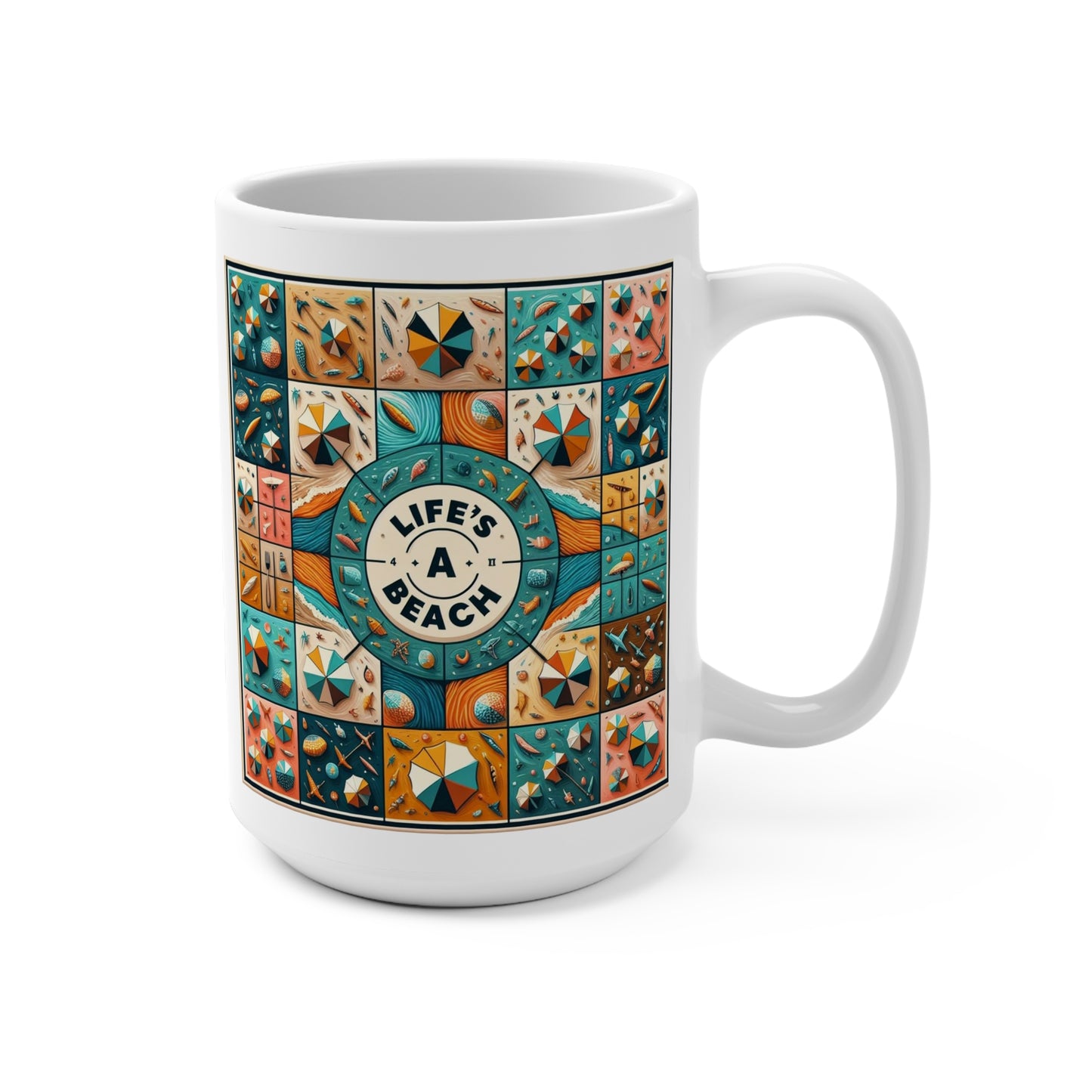 Life's A Beach 15oz Mug