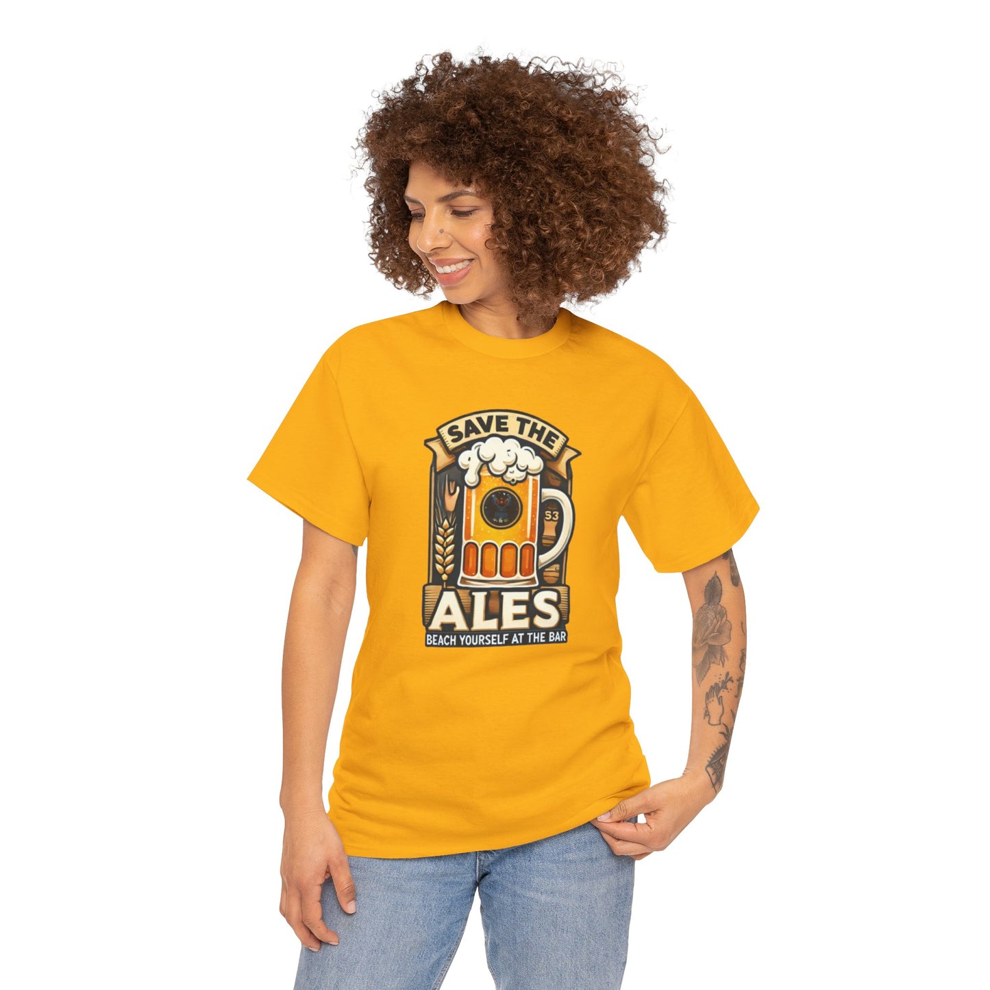 Save The Ales Unisex Heavy Cotton Tee
