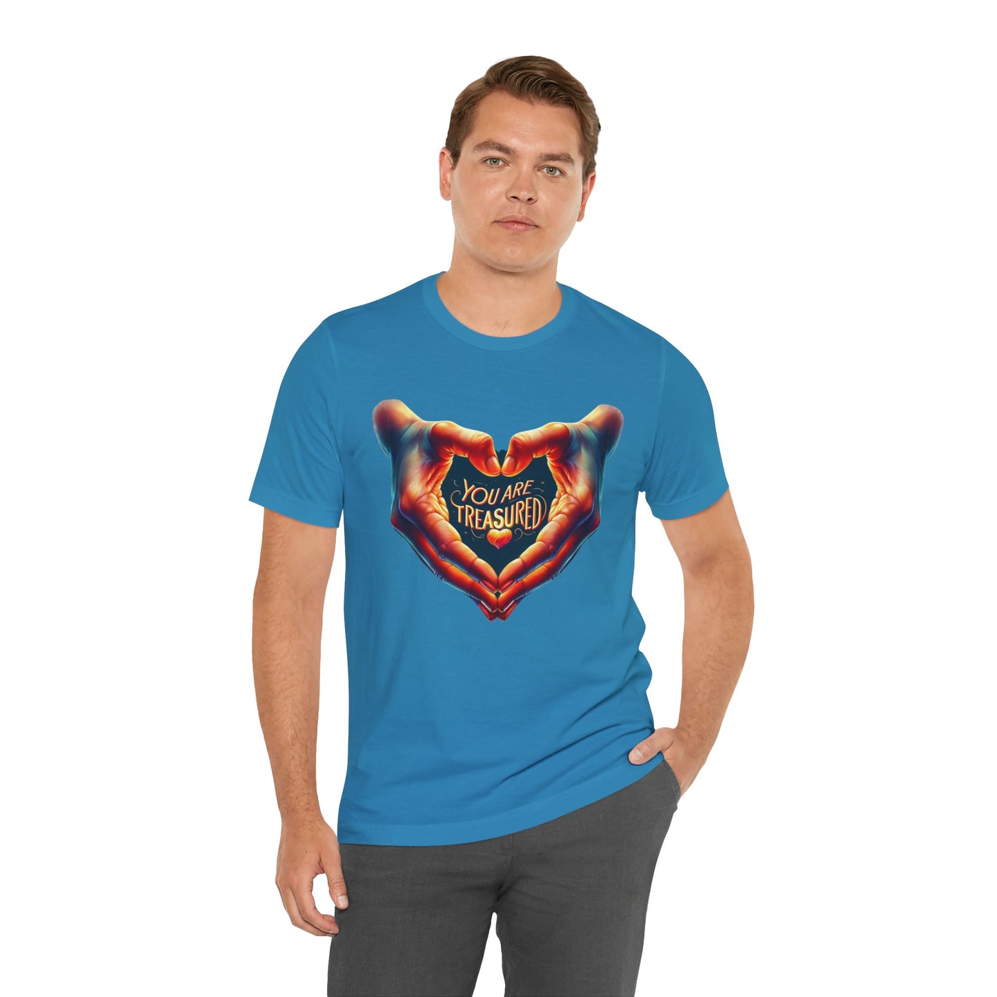 You Are Treasured - Both Sides Printed - Short Sleeve Tee