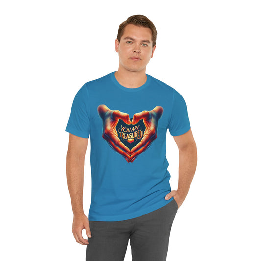 You Are Treasured - Both Sides Printed - Short Sleeve Tee