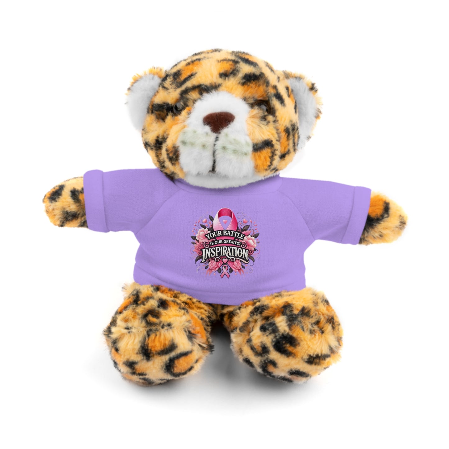 Breast Cancer Awareness Stuffed Animals with Tee