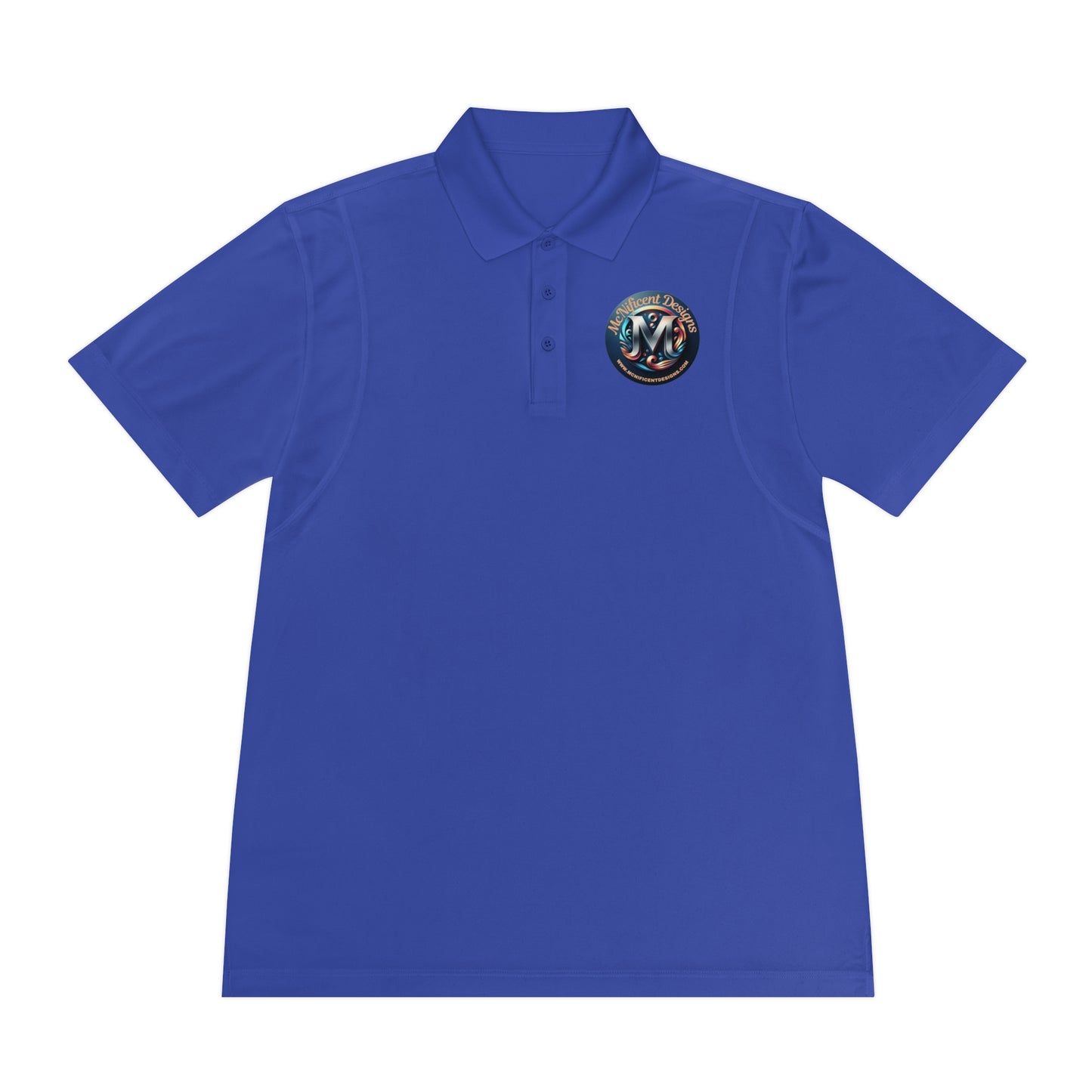 McNificent Designs Men's Sport Polo Shirt