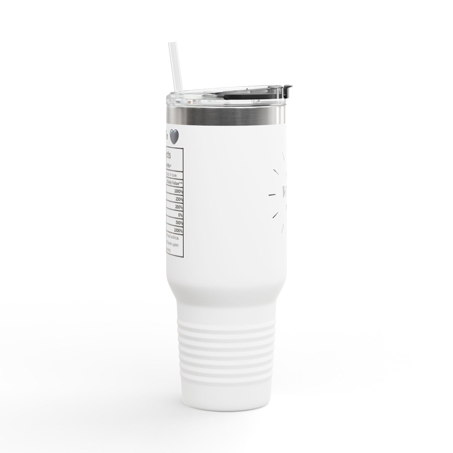 Best Wife Ever - 40oz Insulated Travel Mug -  Stainless Steel