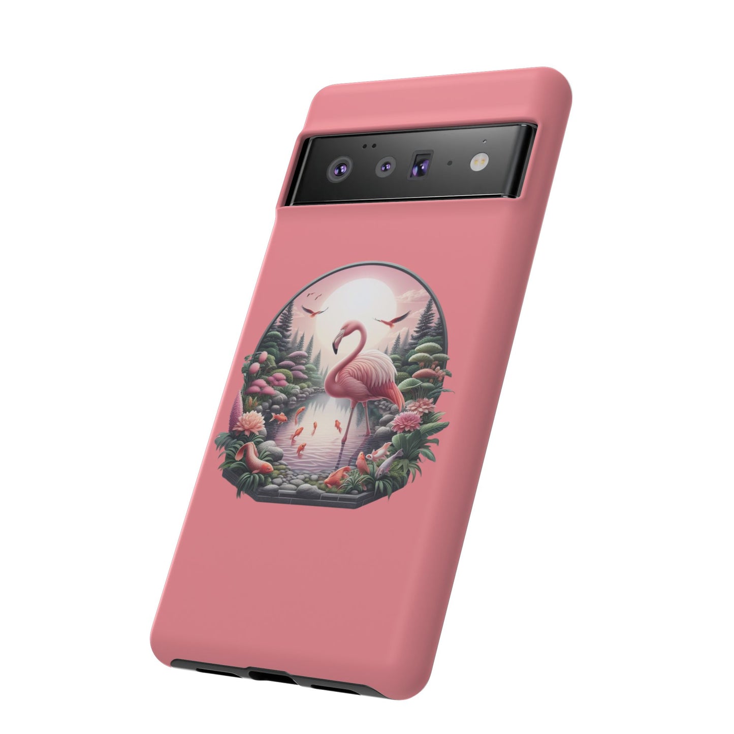 Pink Flamingo - iPhone Tough Phone Case