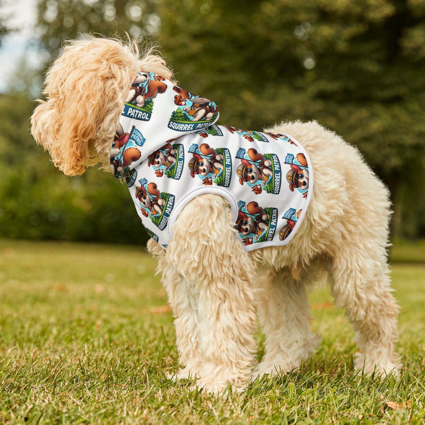 Squirrel Patrol Pet Hoodie (2)