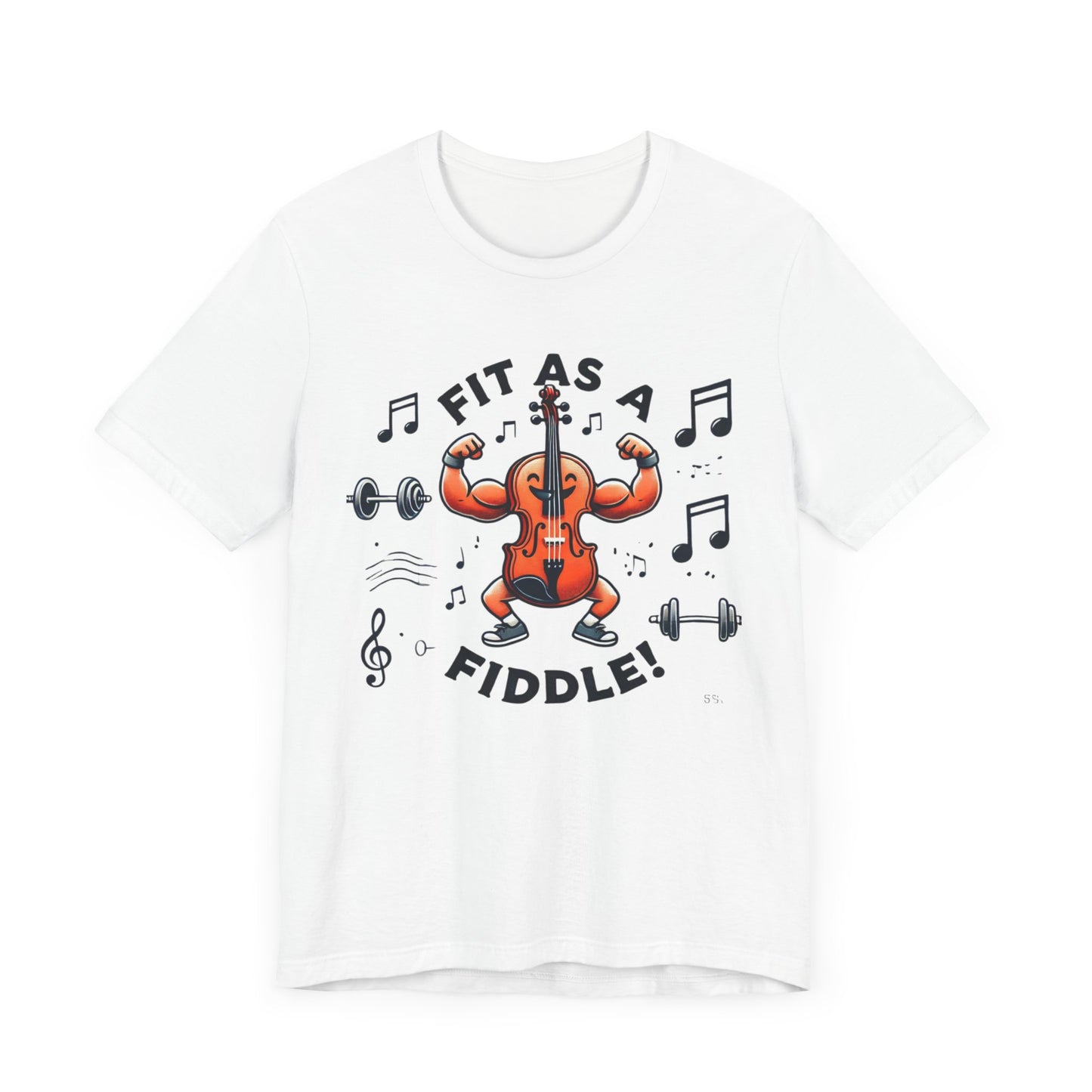 Fit As A Fiddle Unisex Jersey Short Sleeve Tee