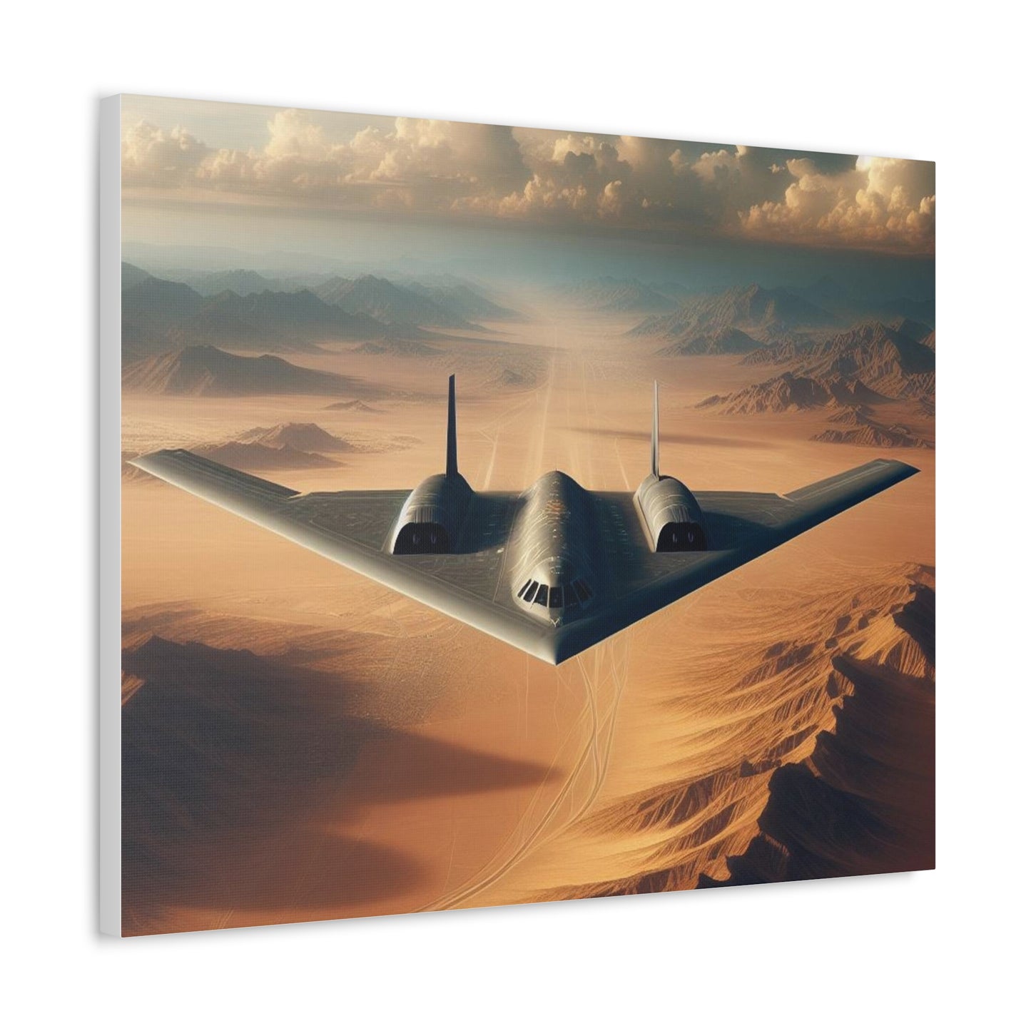 Bomber Aircraft Cruising - Wall Art on Stretched Canvas