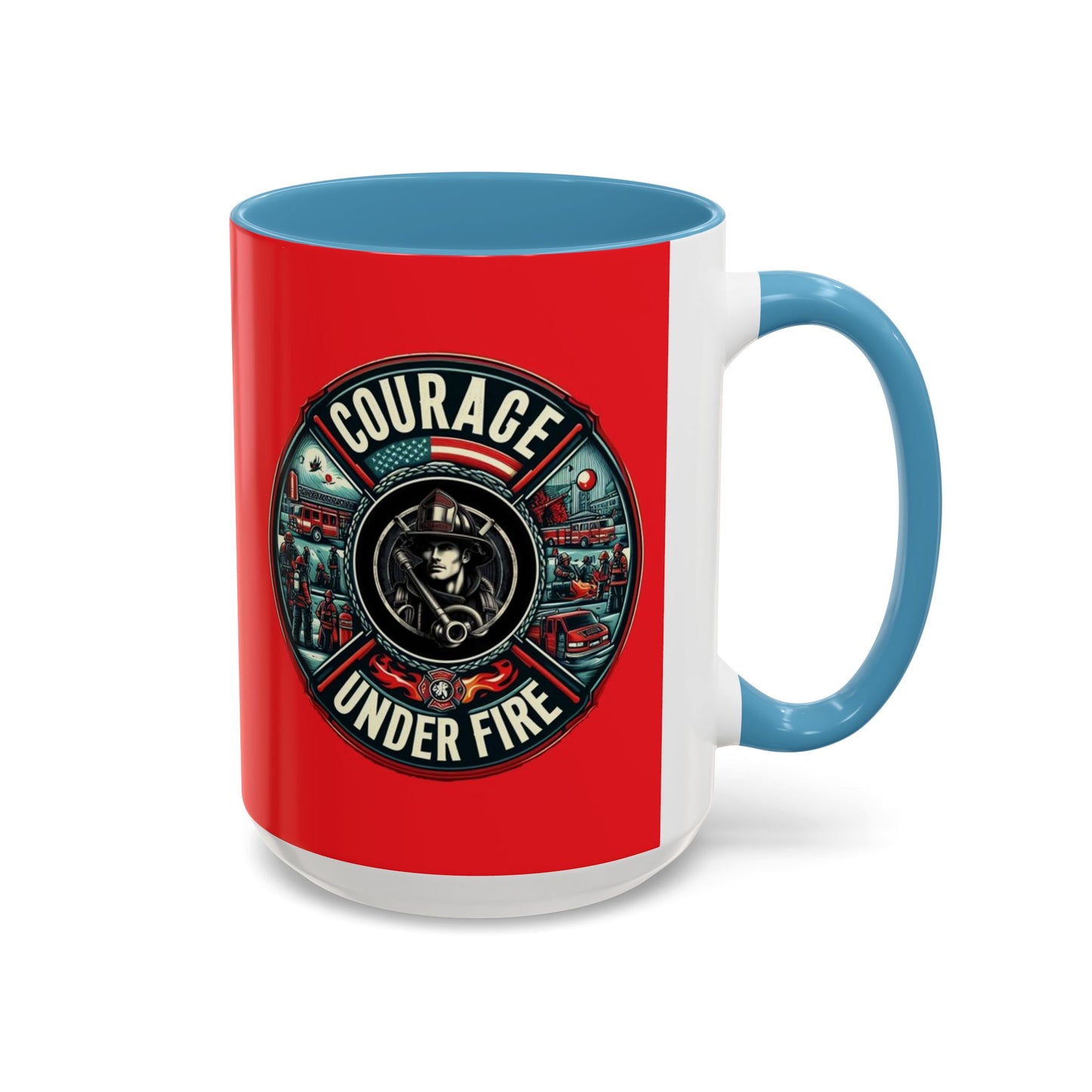 Courage Under Fire - 11oz, 15oz Coffee Mug