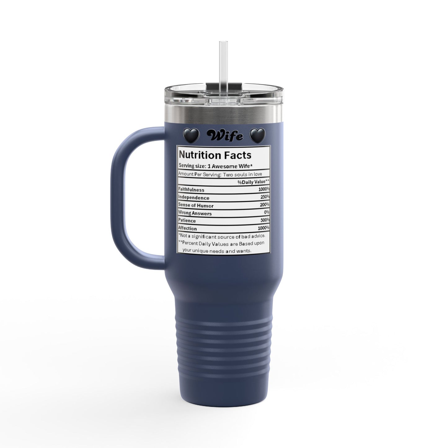 Best Wife Ever - 40oz Insulated Travel Mug -  Stainless Steel