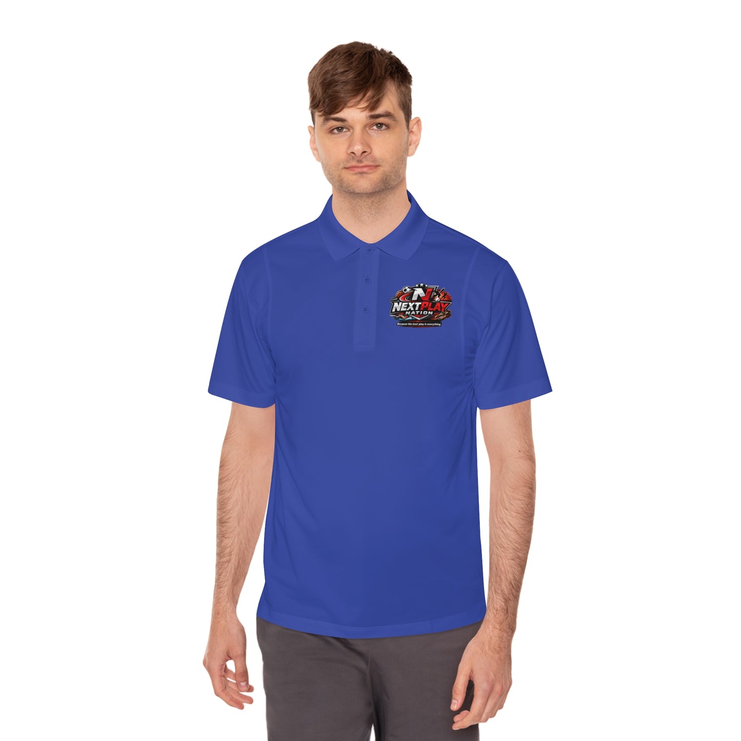 NextPlay Nation Men's Sport Polo Shirt