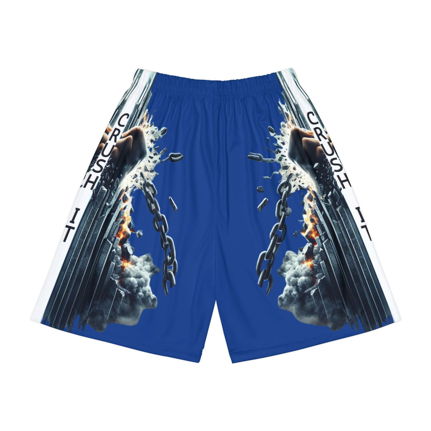 CRUSH IT! -  Men’s Sports Shorts - Dark Blue