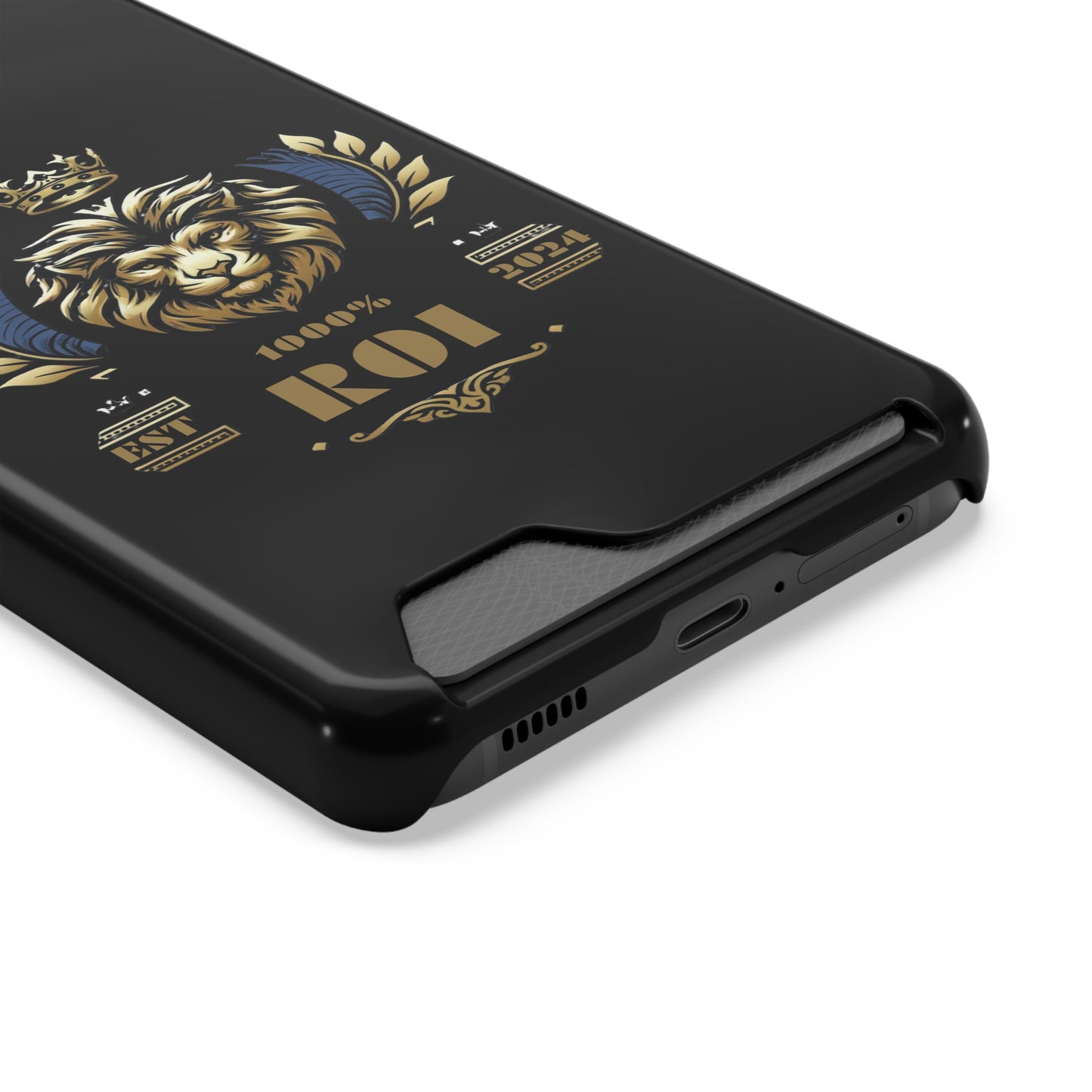 1000%ROI Phone Case With Card Holder (Compatible with iPhone 13, and Samsung Galaxy S21, S22 models)