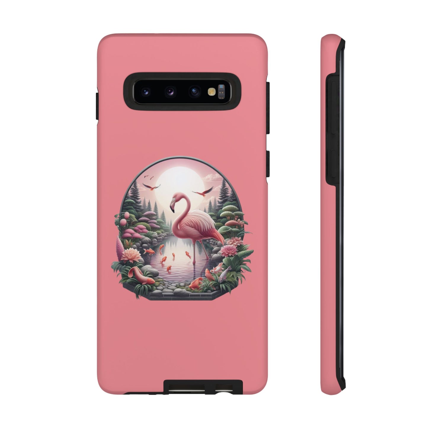 Pink Flamingo - iPhone Tough Phone Case
