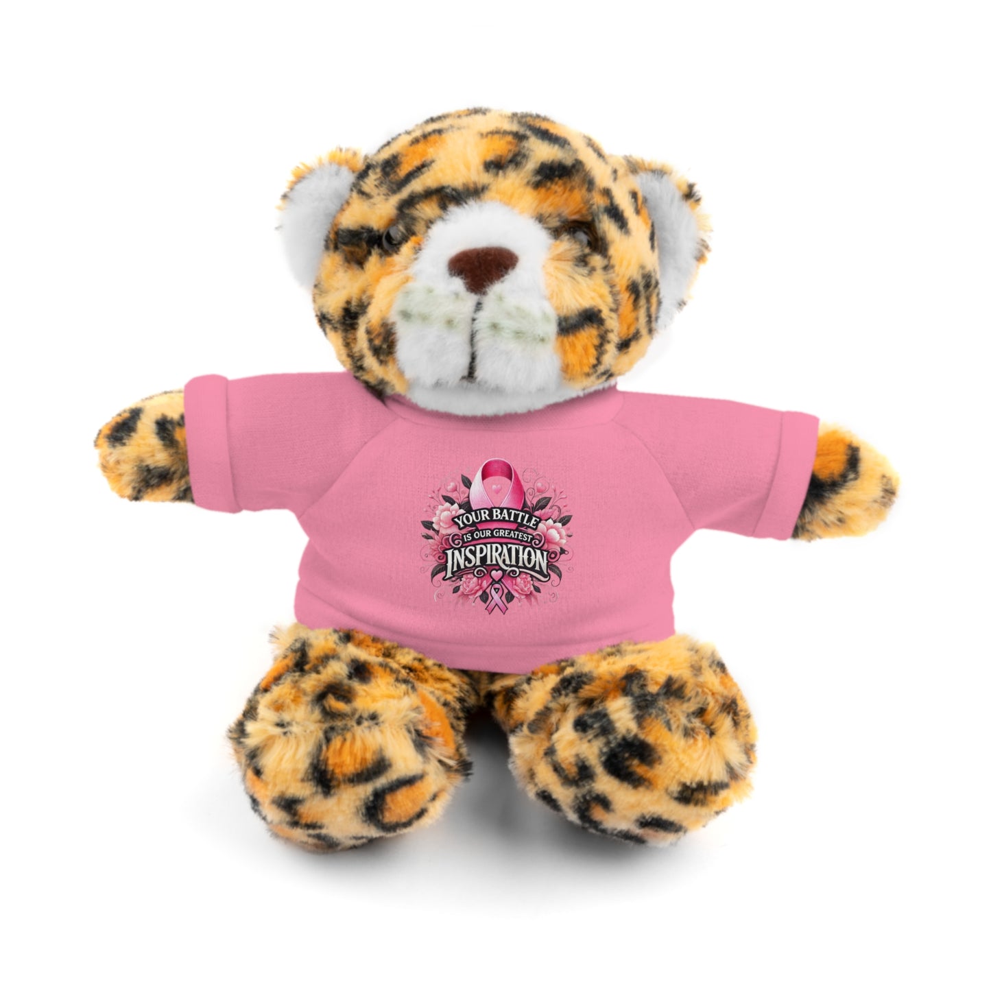 Breast Cancer Awareness Stuffed Animals with Tee