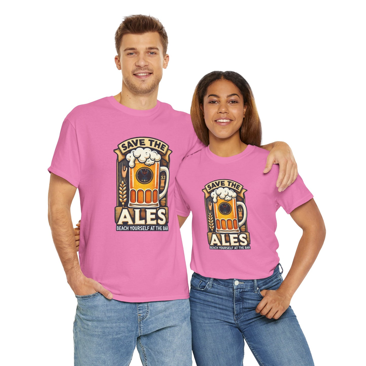 Save The Ales Unisex Heavy Cotton Tee